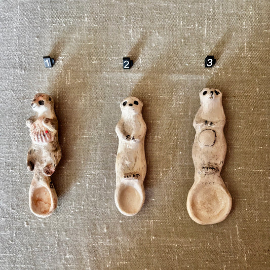 Ceramic spoons