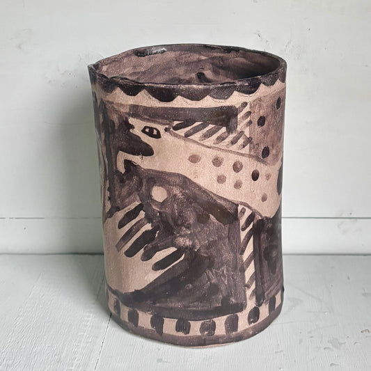 Animal Carousel vase/vessel