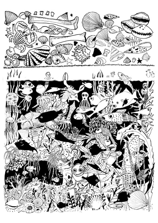 Underwater   A4   Giclée print – cotton rag (280gsm) paper