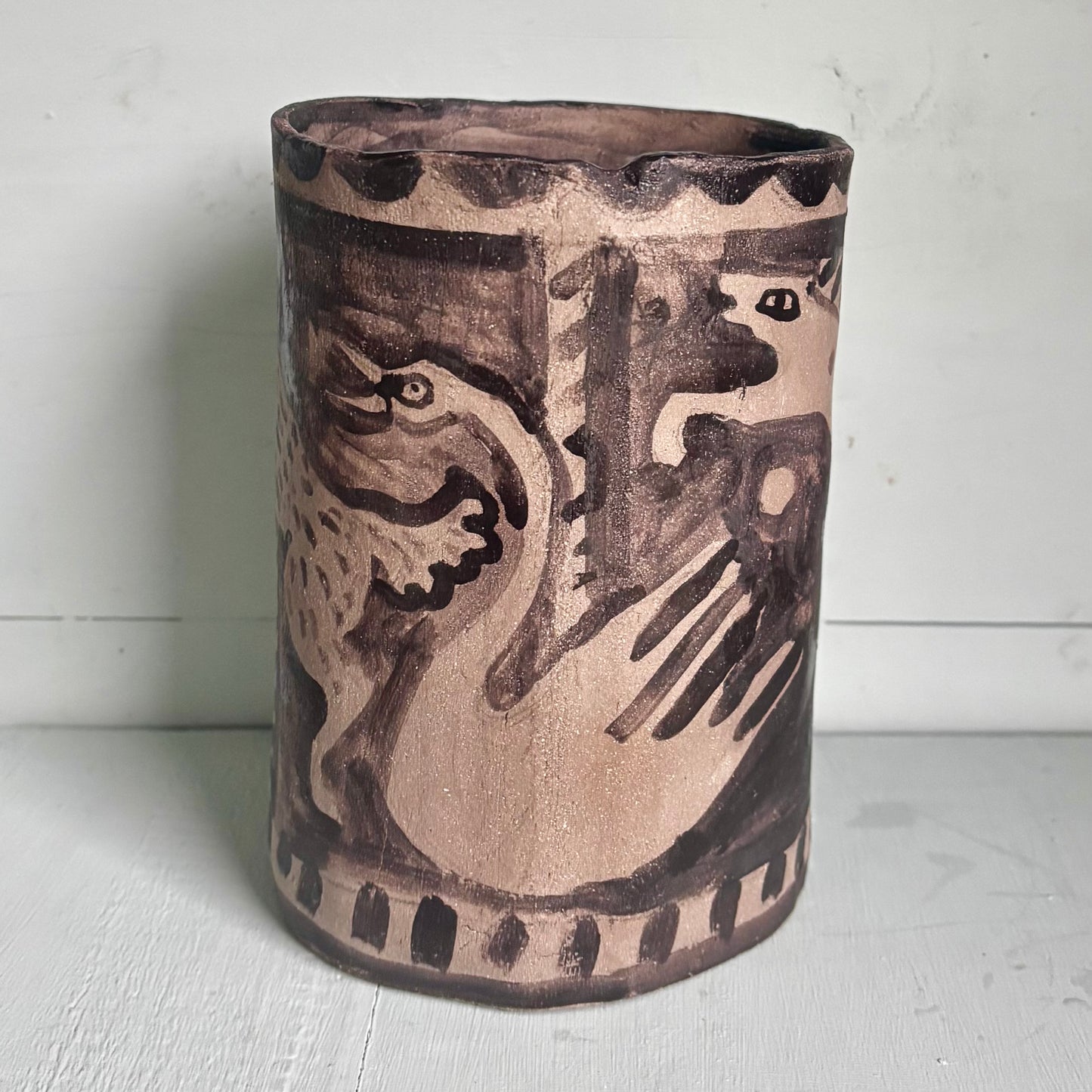Animal Carousel vase/vessel