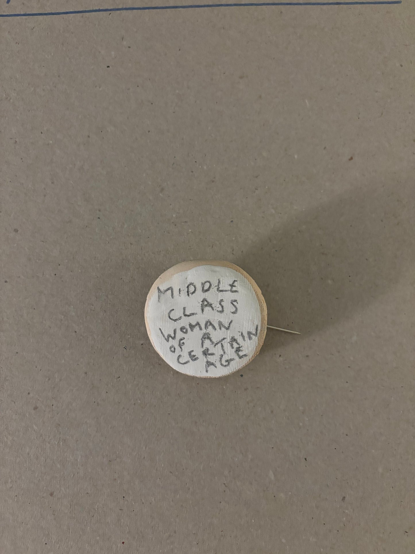 Badge - ceramic-middle class