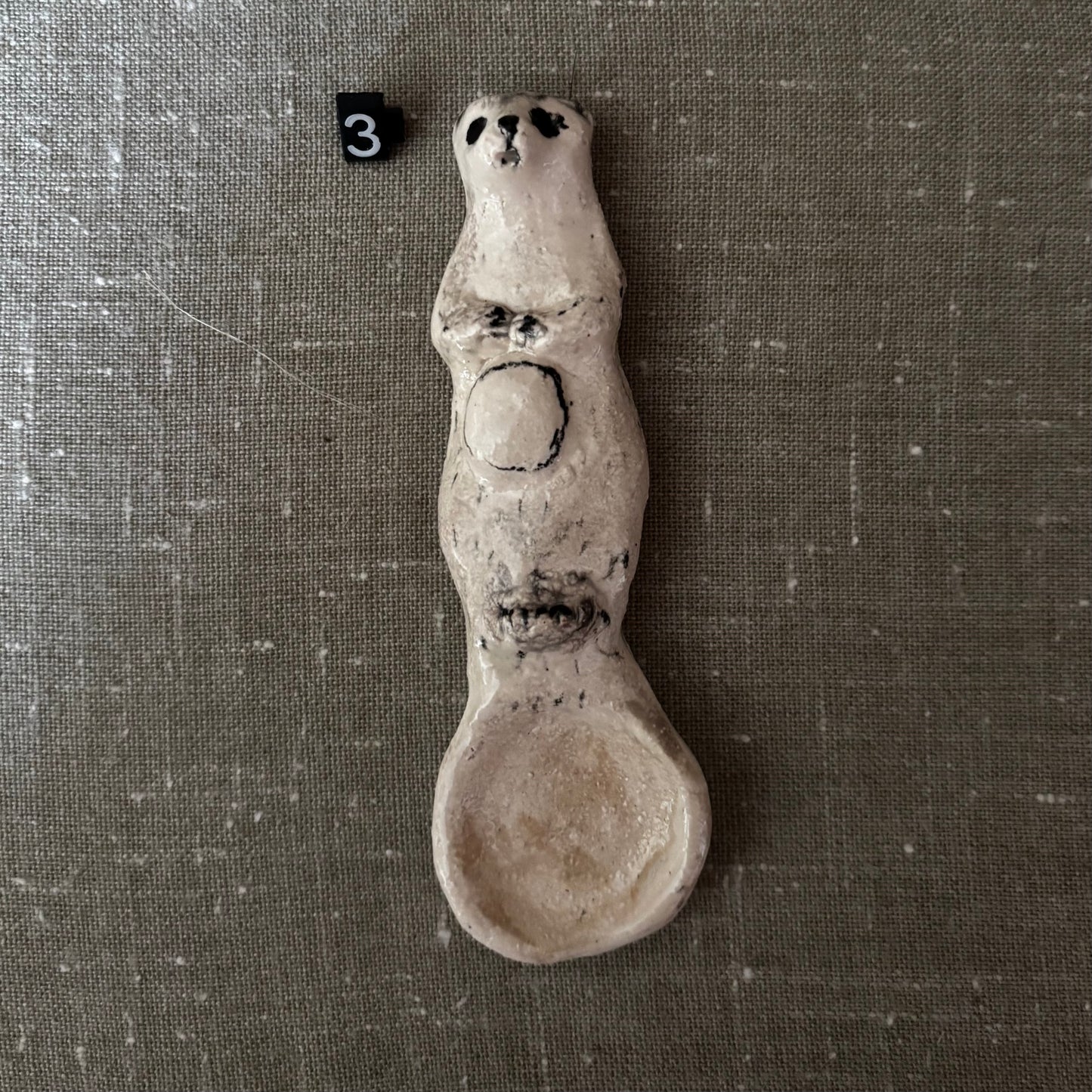 Ceramic spoons