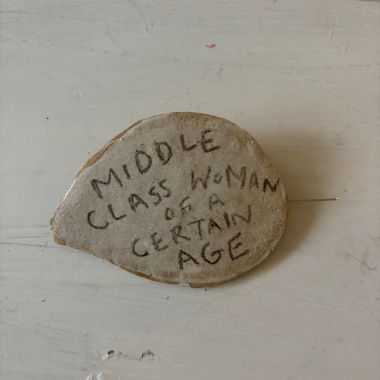 Badge - ceramic-middle class