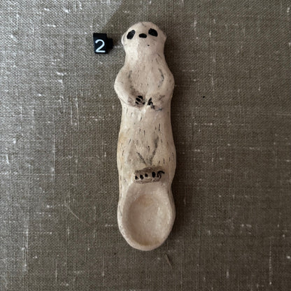 Ceramic spoons