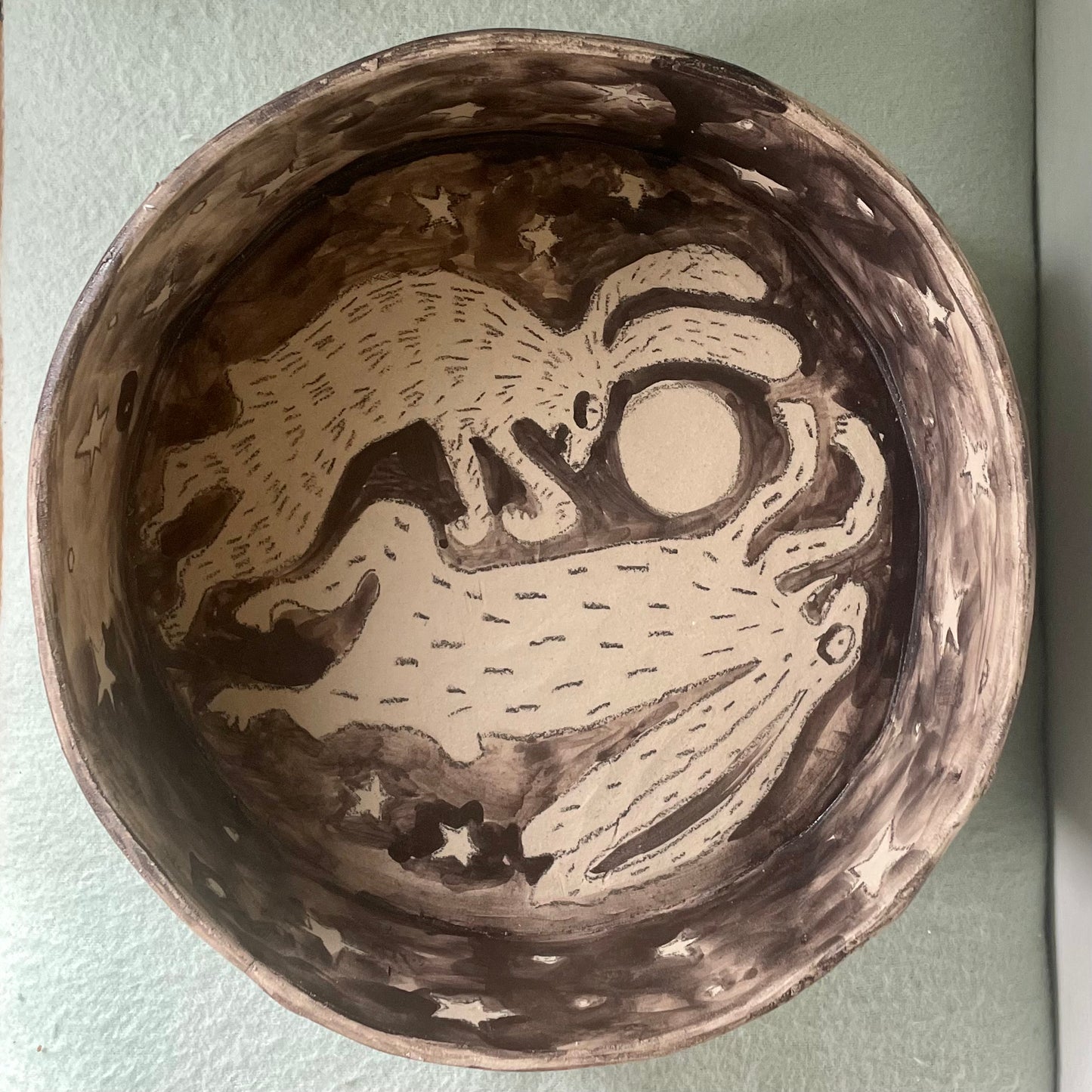 Rabbit Moon  Tray / Vessel