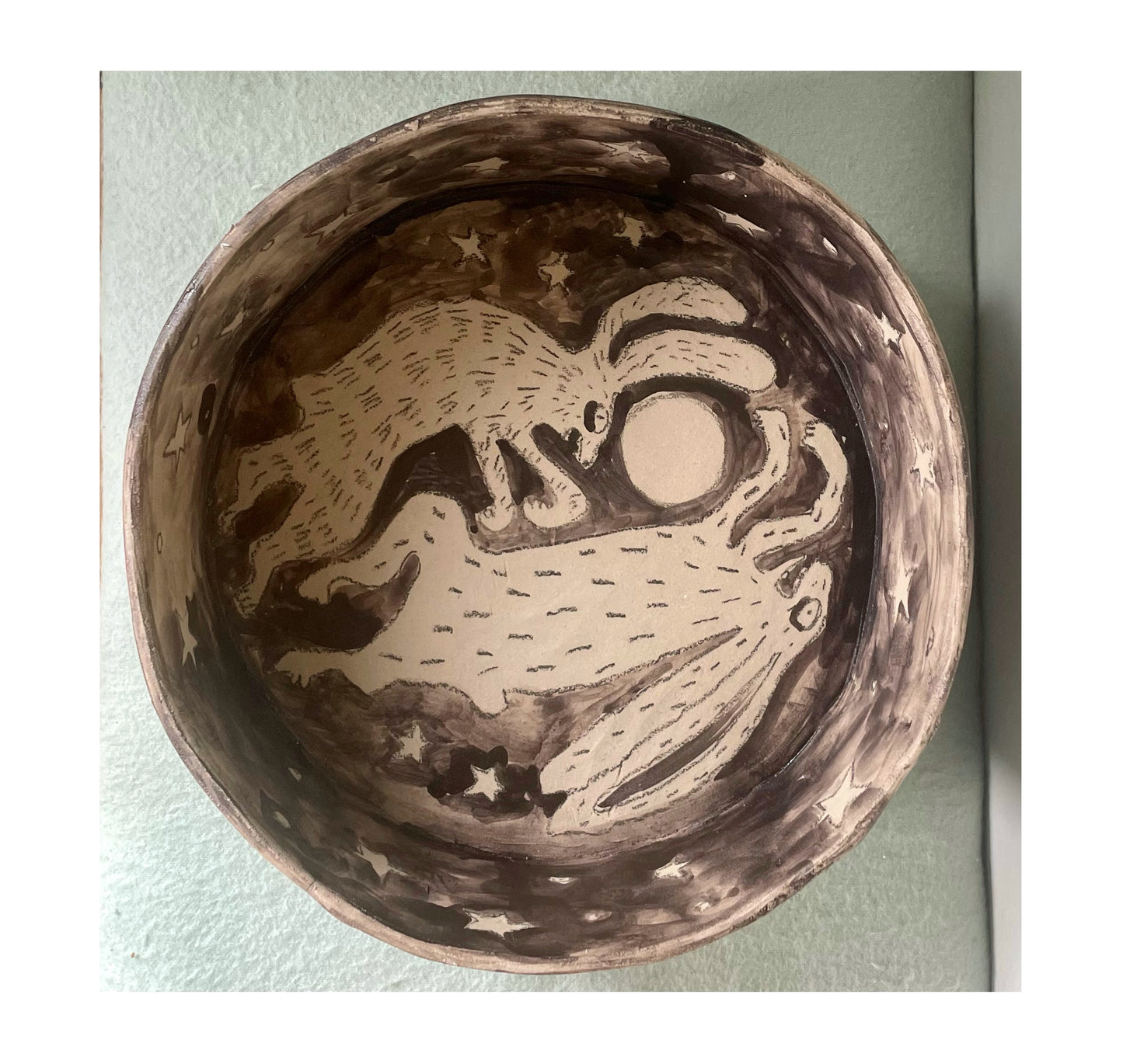 Rabbit Moon  Tray / Vessel