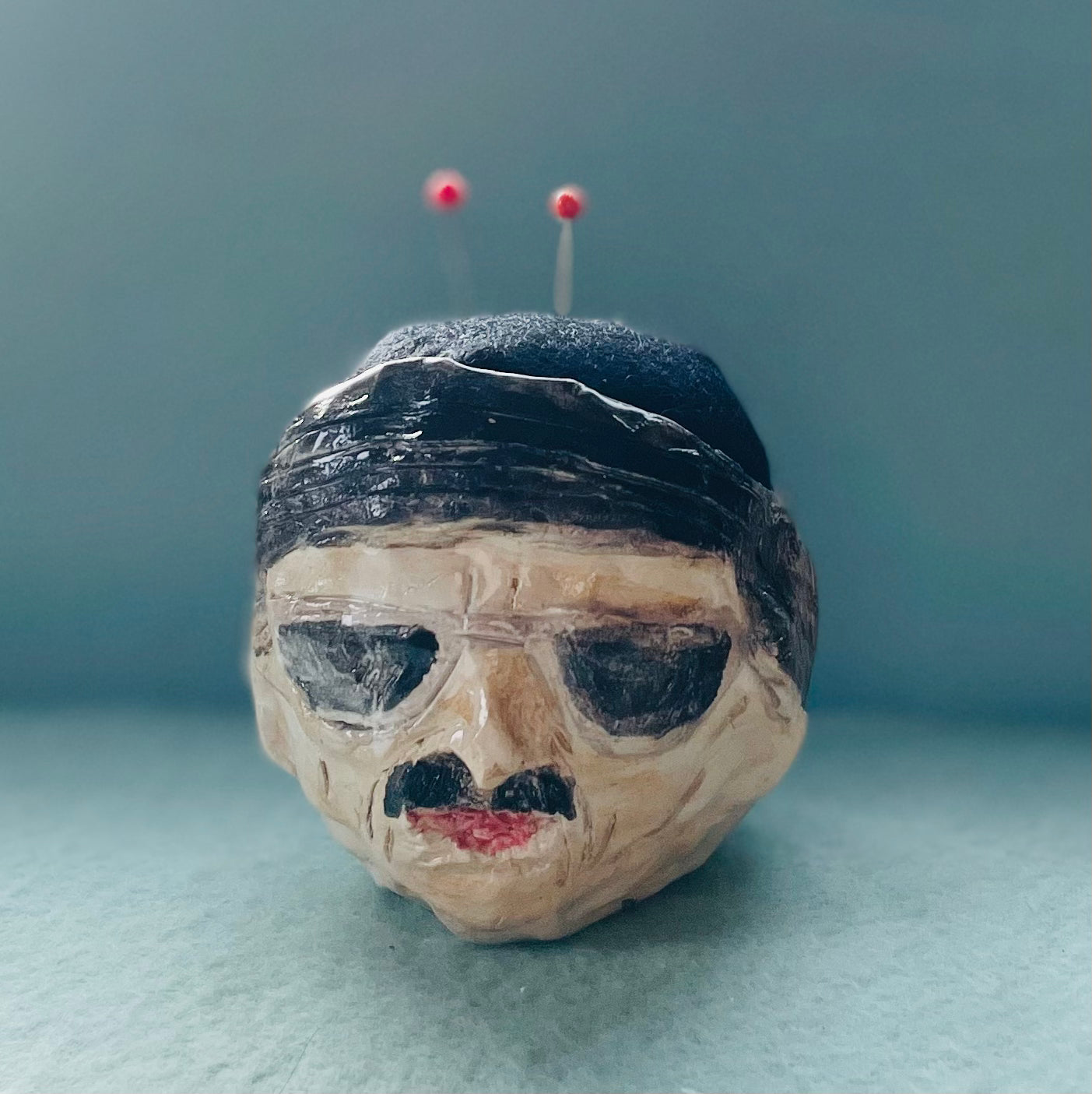 Nana’s man  Ceramic Pin Cushion