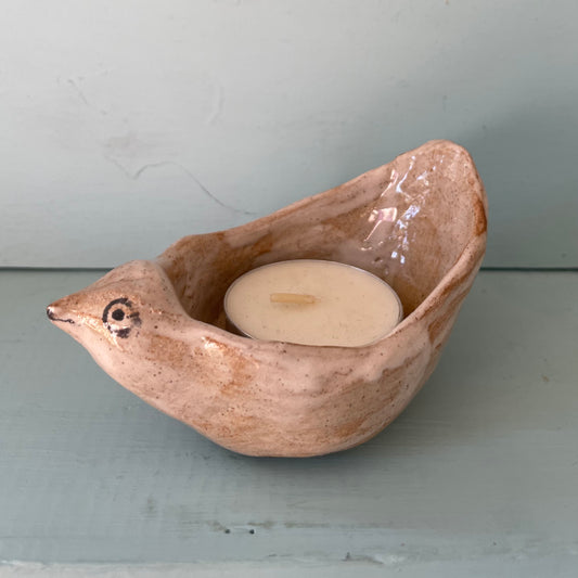 Single dove tea light