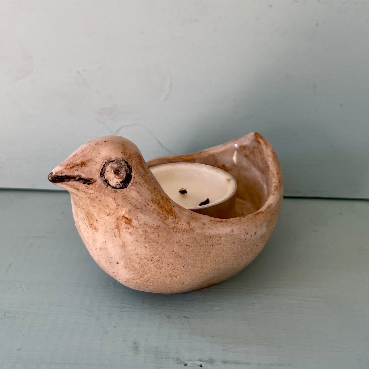 Single dove tea light