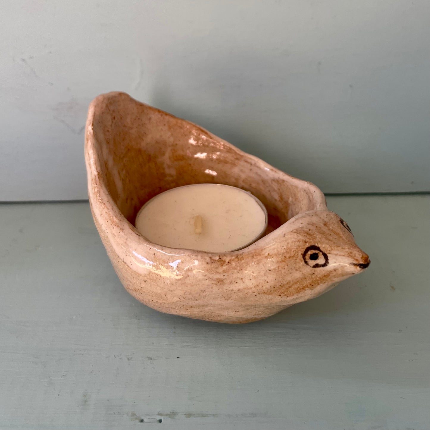 Single dove tea light