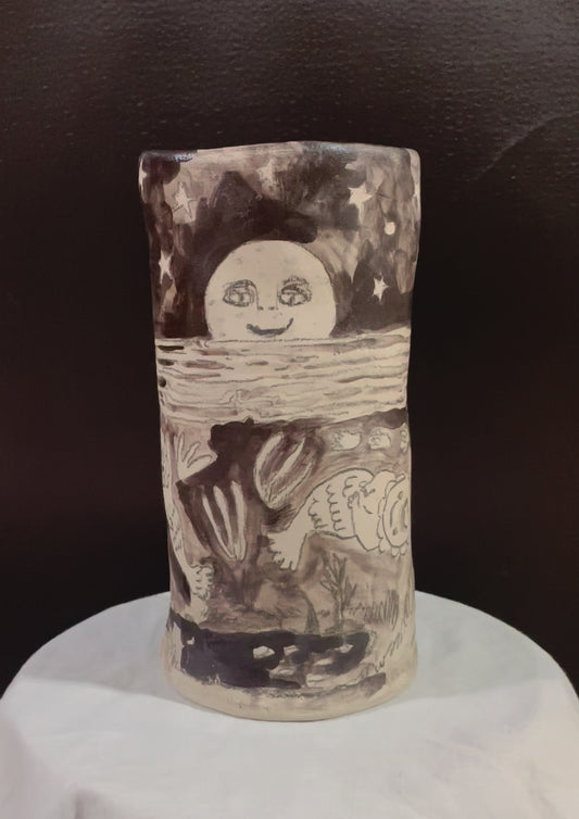 Mermaid vase/vessel