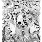 Jungle rave  cotton rag (280gsm) A4) paper